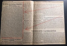 Original USA WW2 Surrender Leaflet Dropped German Troops Soldier Women & Wives