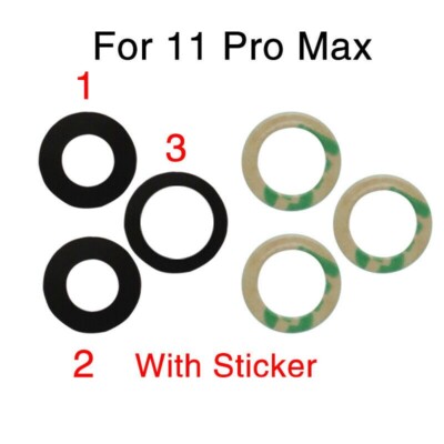 Rear Back Camera Lens Replacement Glue For IPhone 11 12 13 14 mini Plus +pro max