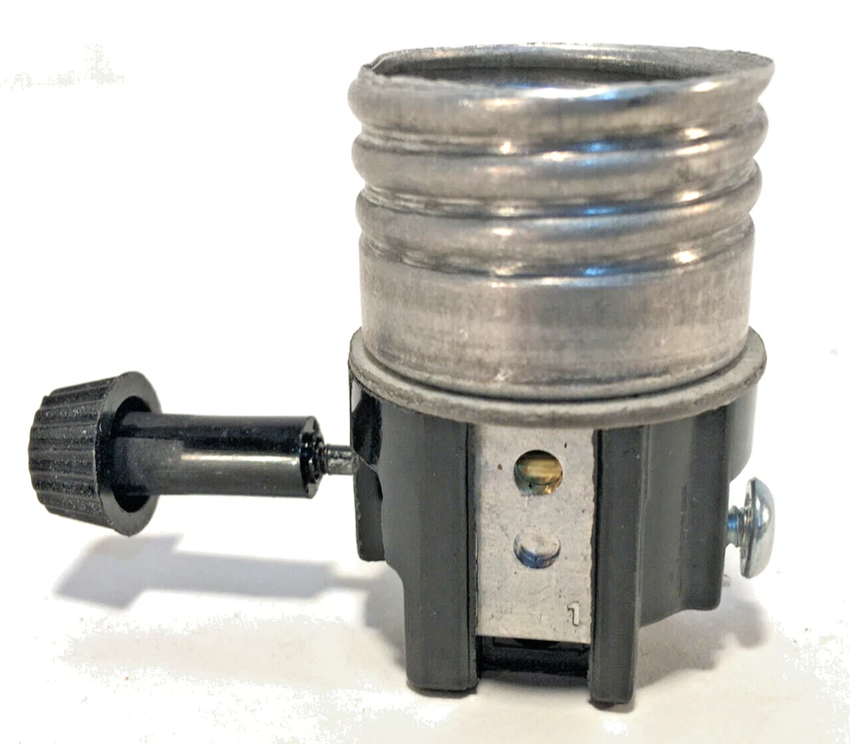 Leviton 3 Way Turn Knob Lamp Replacement Interior Socket *Free Shipping* - Image 3 of 4