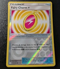 Pokemon Unbroken Bonds Fairy Charm Reverse Holo Trainer Card 172/214 LP