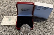 BRITISH VIRGIN ISLANDS 2013 $10 PROOF SILVER CHRISTENING OF PRINCE GEORGE 052514