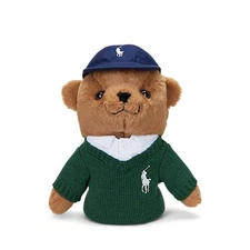 POLO Ralph Lauren Plush Bear Golf Driver Headcover Green Sweater Limited Edition