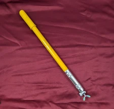 VTG Silca Impero Frame Pump Italy 47cm Plus Campagnolo Presta Head Yellow P5