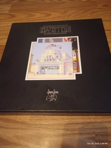 Led Zeppelin The Song Remains The Same 4LP Vinyl Box Set 2008 Swan Song Complete