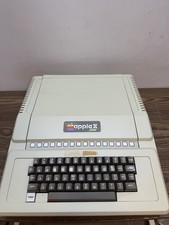 VINTAGE APPLE II PLUS VIDEX ENHANCER II MODIFIED KEYBOARD OVERLAY MICROSCI