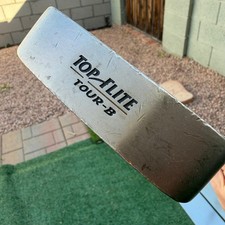 TOP-FLITE TOUR-B Putter Center Shaft Broomstick WINN Grip Blade 43" Split Grip