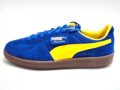 Puma Palermo Vintage Uptade/Puma Sneaker/Größe 42 - 43/blau/gelb/40136402 - Bild 1 von 4
