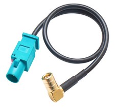 Anina Fakra Z Male to SMB Plug Adapter Connector for Factory Satellite Radio Ant