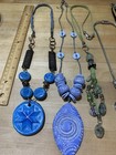 Necklace Lot Vintage, Artist Made, Vintage, quilting All for 1 Price — photo 2