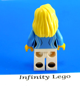 LEGO Female Minifigure City Fire Chief Car Firefighter Rescue Truck (60001)