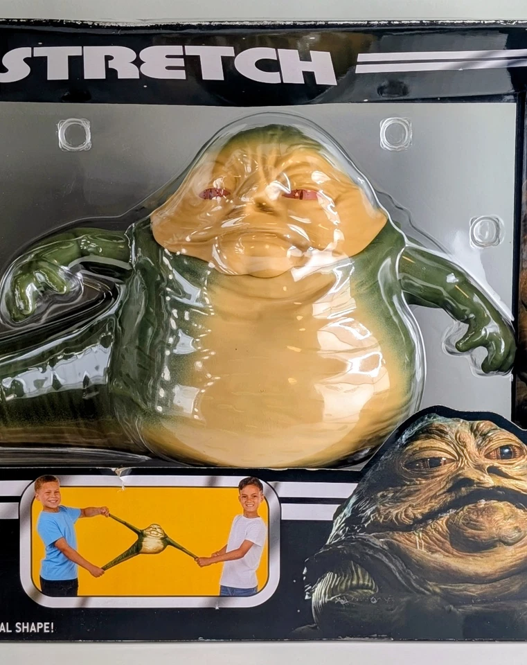 🚀🛸Star Wars Jabba the Hut Expandable Toy Giant, Super STRETCHY Fun. - Image 2 of 4