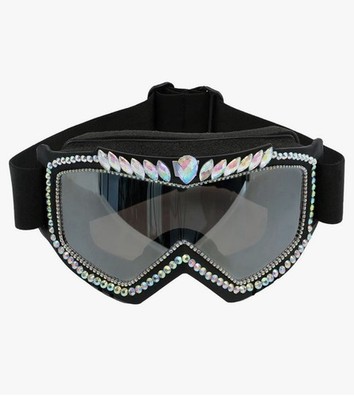 Boland Galaxy Ski Goggles Mirrored Costume Glasses