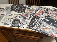 Festive Fayre Winter theme Card and Scrapbooking kit