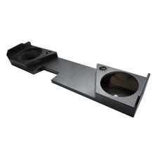 Fits Chevy Silverado 2014 - 2018 Double Cab Dual 12" Sub Box - Rhino Coated