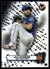 MAX SCHERZER 2023 TOPPS PRISTINE NEW YORK METS #221