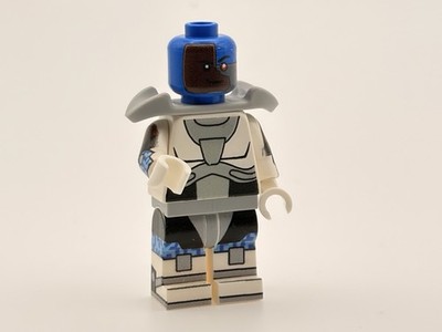 LEGO Teen Titans DC Cyborg Custom Minifigure- Printed On Real Bricks UV