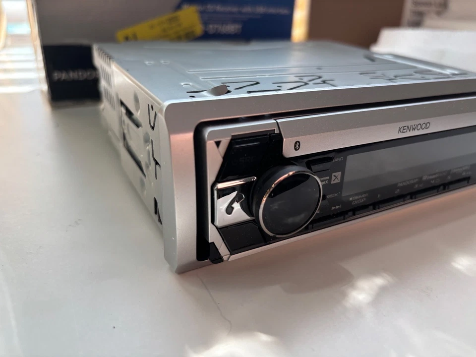 Kenwood KMR-D765BT Marine Bluetooth CD Receiver Radio Ipod Iphone USB Pandora XM - Image 3 of 4