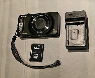 Nikon COOLPIX S9300 16.0MP 18x Optical Zoom silver Digital Camera
