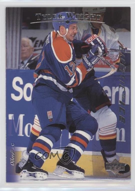 1995-96 Upper Deck Electric Ice Tyler Wright #327 0b3