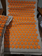 Pranamat ECO Lotus Spike Massage Mat & Massage Pillow Accupressure