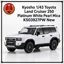 Kyosho 1/43 Toyota Land Cruiser 250 Platinum White Pearl Mica KS03927PW New