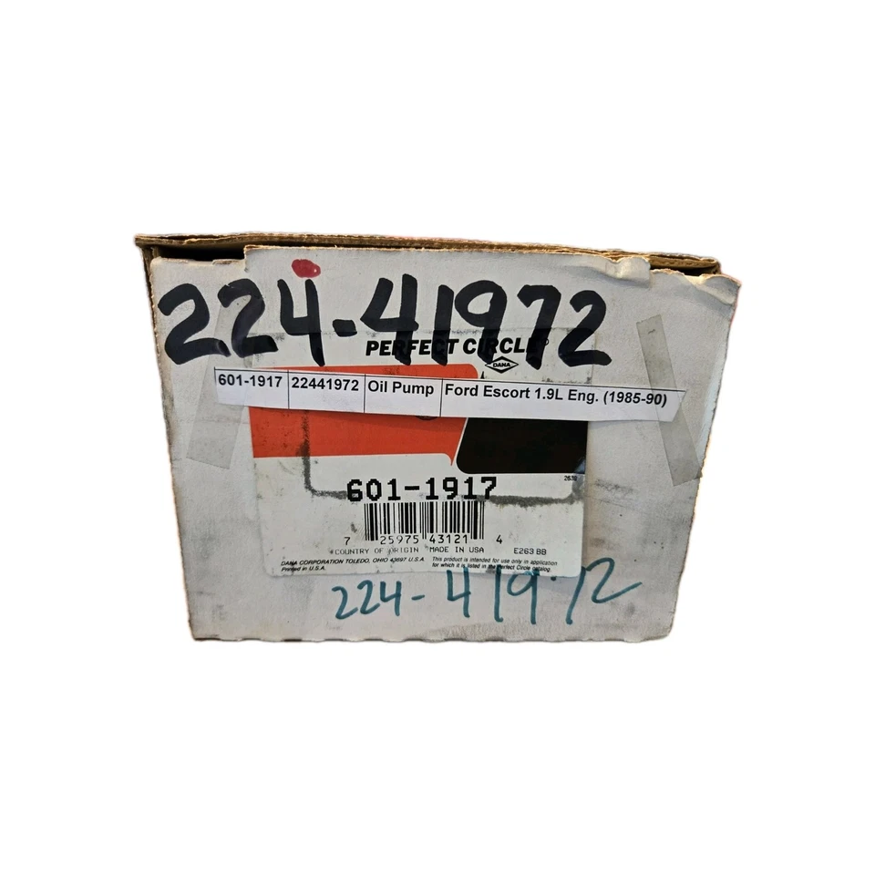 Perfect Circle 1.9 福特 OHC 油泵 601 - 1917 85 - 90 1.9L 福特/水星 — 第 3/3 张图片