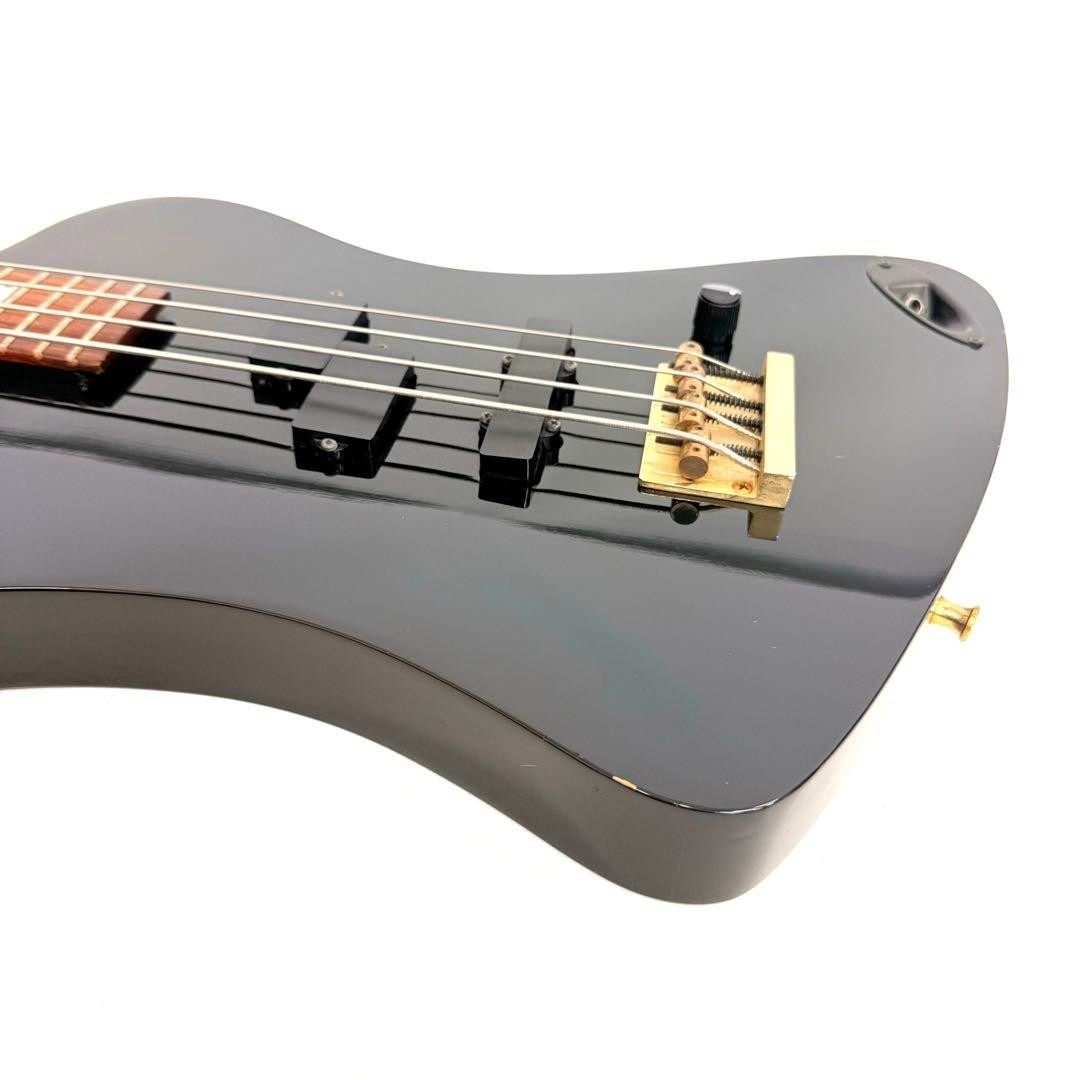 【希少】Fernandes MV-65 エレキベース フェルナンデス Fernandes MV-65NS Electric Bass Guitar Black Used Shipping