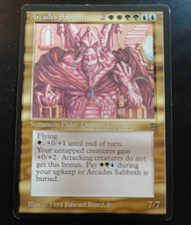 Arcades Sabboth – MTG Legends 1994 – Elder Dragon – Rare – good+– English (B)