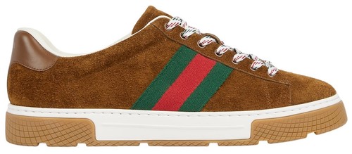 Gucci Men's Ace G Rhombus Black Fashion Sneakers Z4404 Size 7G