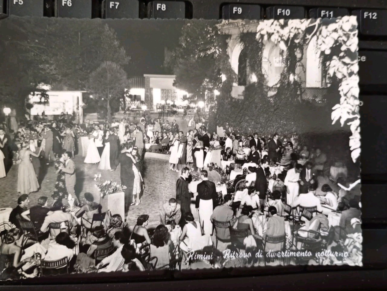 Cartolina Rimini Anni 50 Dancing Animatissima