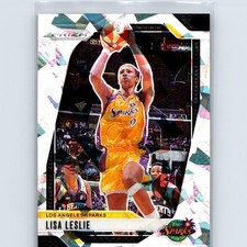 2024 Panini Prizm WNBA Lisa Leslie #98 Ice Prizms Los Angeles Sparks