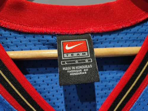 Rare Vintage ALLEN IVERSON Philadelphia 76ers Nike Swingman NBA Jersey Size L - Picture 6 of 9