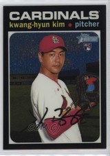 2020 Topps Heritage High Number Chrome /999 Kwang-Hyun Kim #THC-544 2g8