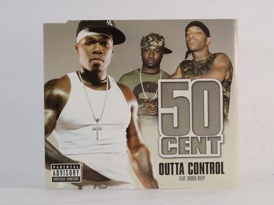 50 CENT OUTTA CONTROL (H80) 1 Track CD Single including Picture Sleeve INTERSCOP