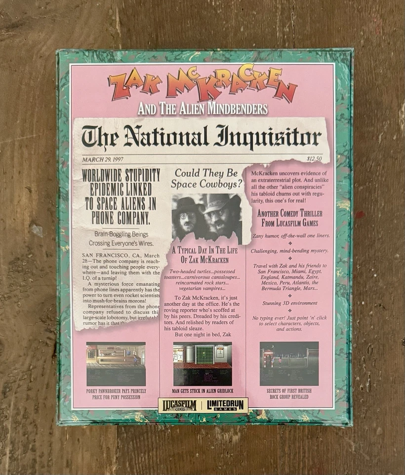 Zak McKracken & the Alien Mindbenders Collectors Edition LRG PC | SHIPS TODAY - Image 3 of 3