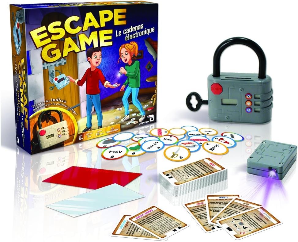 Escape Game Cadenas Electronique 41278 Dujardin pour Occuper Intelligemment les Enfants