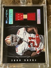 2012 Panini Black - Nfl Equipment Frank Gore #45 Combo /20 (MEM)