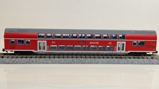 Trix Minitrix 15383 N Gauge DB Regio Double Deck Coach – DB Regio Red – Boxed