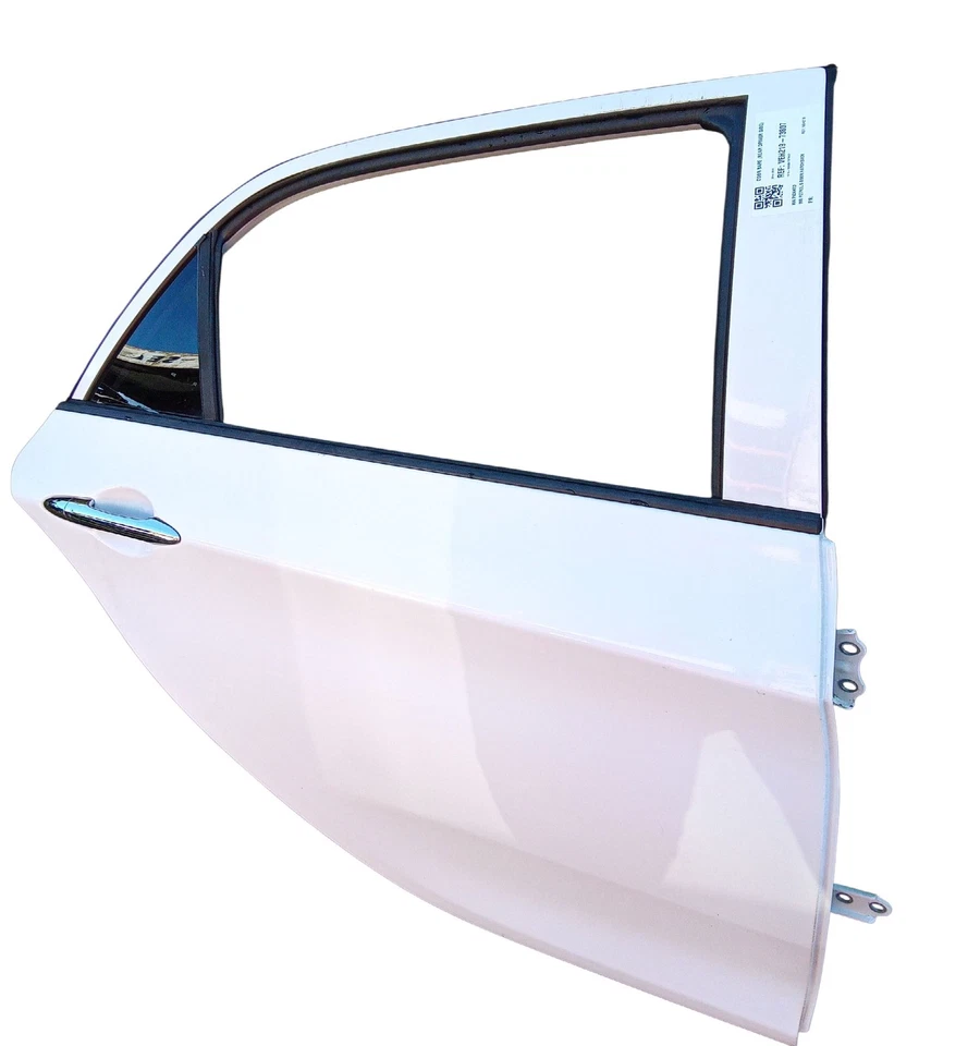 Kia Picanto 5 Door Hatchback 2014-2019 Door Bare (rear Driver Side) White  - Image 3 of 4