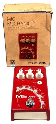 TC Helicon Mic Mechanic 2 Vocal Effects Pedal Reverb Pitch Correction - Boxed