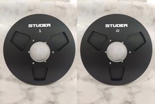 One Pair 10.5 Black STUDER Tape reel High Qua...