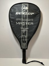 Dunlop POWER MASTER Racquetball Racquet with case New Handle Wrap
