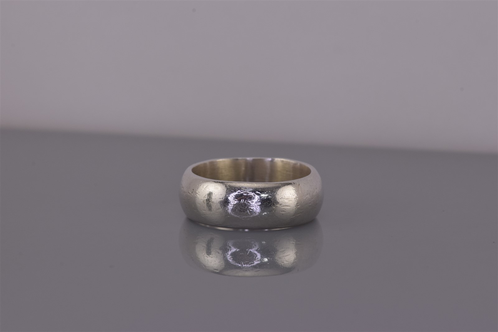 Sterling Silver 7mm Rounded Solid Classic Band Ri… - image 3