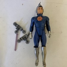 VINTAGE 1967 Mattel 12" Major Matt Mason  s CAPTAIN LAZER W/ Accessories  RARE  
