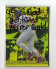 1995 Select Certified Mirror Gold - DETROIT TIGERS Team Set