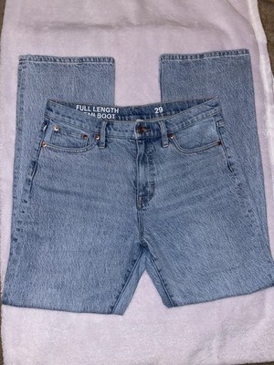 J.Crew Women s Bootcut Light Wash Blue Denim Cotton Jeans Size 29