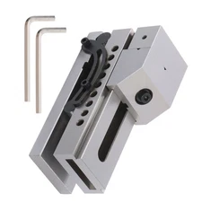 LABLT 3'' Precision Sine Vise 4-3/8" Opening Toolmaker Clamp Vise within .0002"