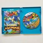 🔥Sonic Lost World Nintendo Wii U 2013 with Manual and Box - GREAT CONDITION