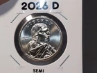2026 D DOLLAR, HALF ,QUARTER SEMI QUINCENTENIAL IN HOLDERS WITH LABLES...