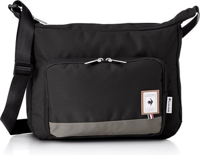 le coq sportif Shoulder Bag, Water-repellent Nylon, Bi-color